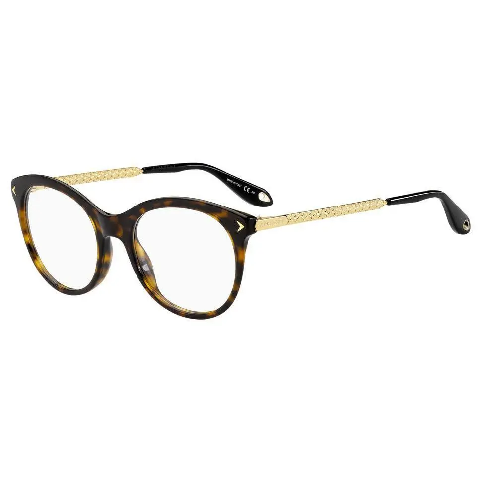 Givenchy GV 0080 086 Dark Havana Women Eyeglasses 51MM 19 145