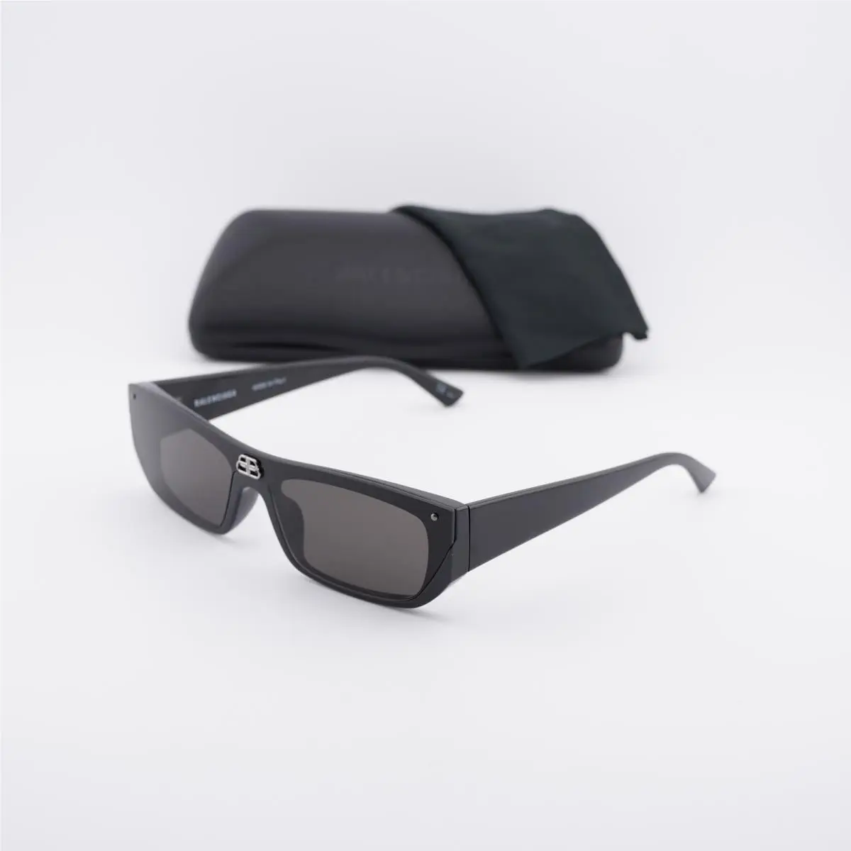 Balenciaga BB0080S 001 Black/grey 99-1-140 Sunglasses