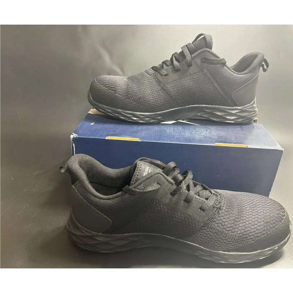 Reebok Men`s Astroride Strike Athletic Work Shoes in Black Size 11M