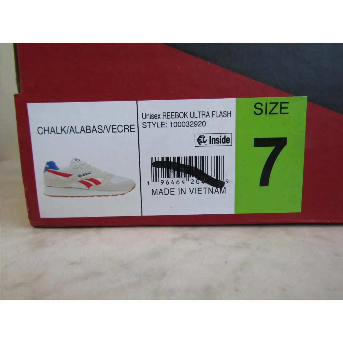 Reebok shoes - Ultra Flash - Ultra Flash - 196464204679 - White 6