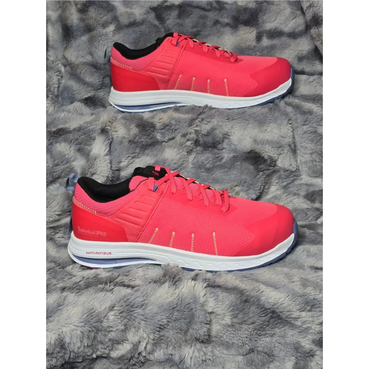 Timberland Pro A7759 Pink Work Sneakers Size 9 Comp Toe