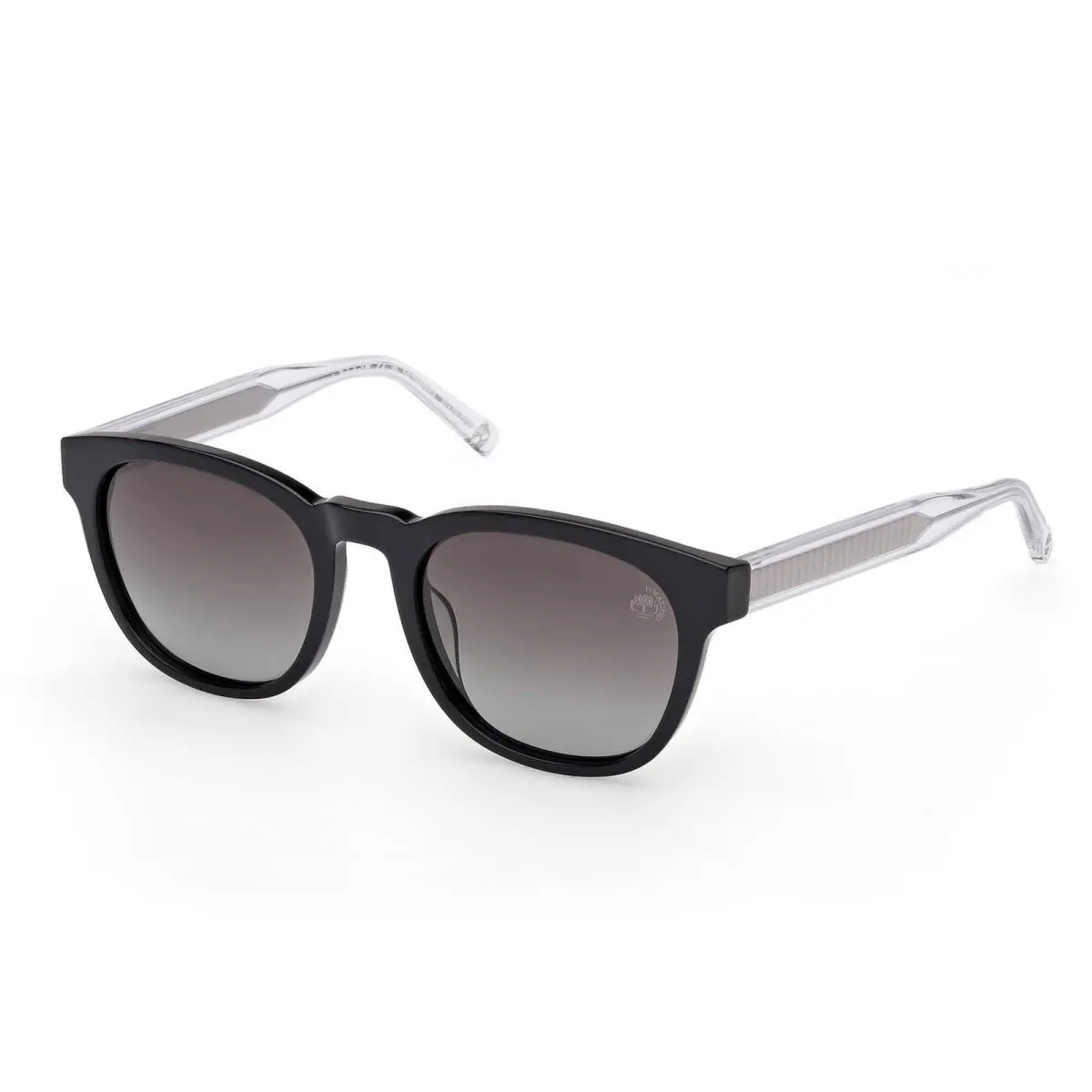 Timberland Men`s Sunglasses Shiny Black Plastic Square Full Rim TB00060 5301D