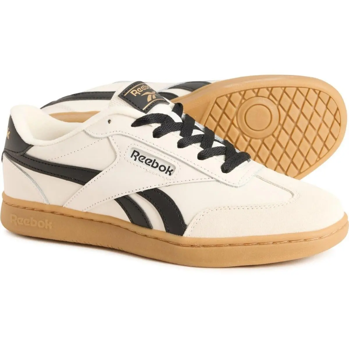 Reebok Forte Lounger Sneaker Natural Black Women`s 9