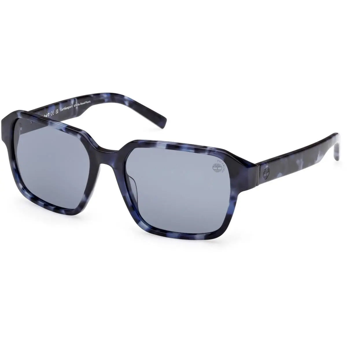 Timberland Men`s Sunglasses Havana/other Acetate Square Full Rim TB00043 5656D