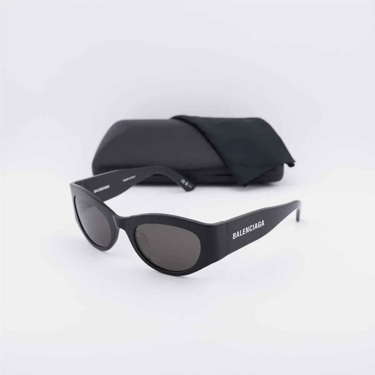 Balenciaga BB0330SK 001 Black/grey 54-22-140 Sunglasses