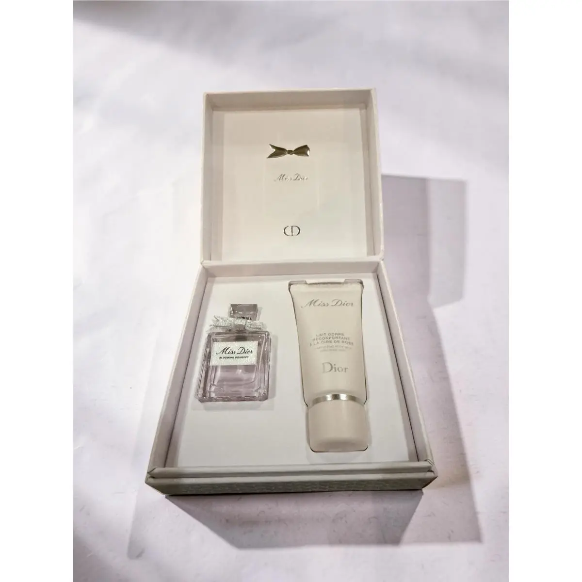 Dior Gift Set Miss Dior Blooming Bouquet .17oz Moisturizing Body Milk .67oz