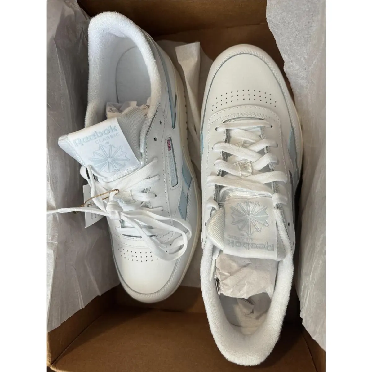 Reebok shoes - Reebok Club C Double Revenge 100033102 - 100033102 - White (UPC: 196464125707) 1