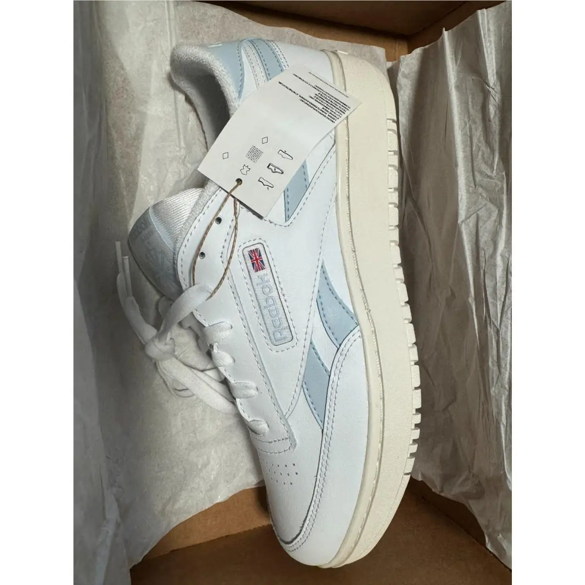 Reebok shoes - Reebok Club C Double Revenge 100033102 - 100033102 - White (UPC: 196464125707) 3