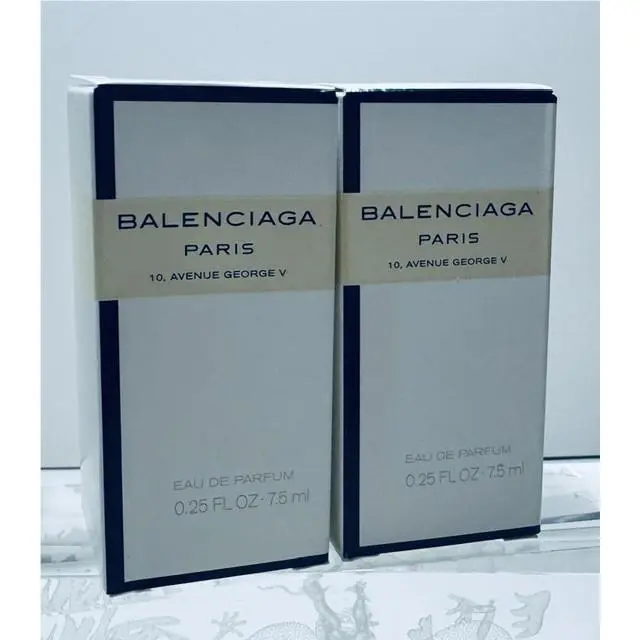 2 Pcs x Balenciaga by Balenciaga 7.5 Ml/ 0.25 oz Edp Mini Splash