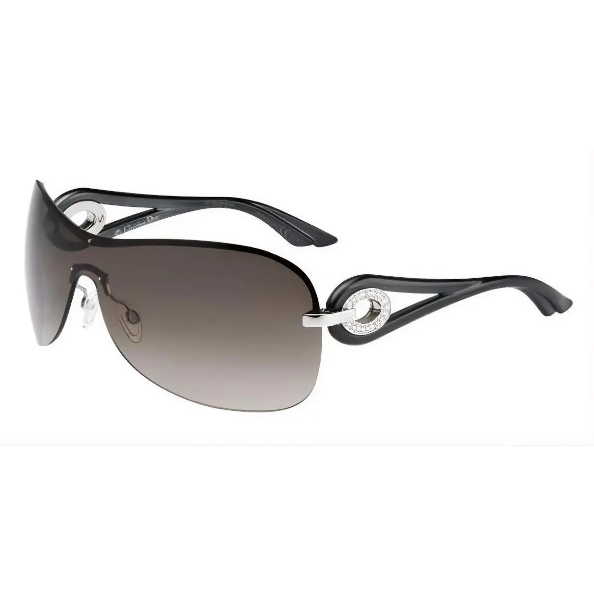 Dior Sunglasses DIORVOLUTE3STR VF2HA 99mm Green Black/brown Green Gradient Lens