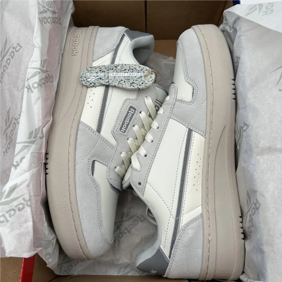Reebok shoes - Reebok Court - Court - Gray (UPC: 198179011832) 9