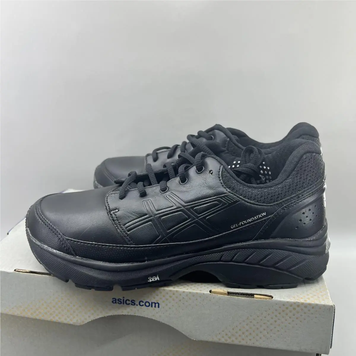Asics shoes - ASICS GEL-Foundation WorkPlace (2E) - WorkPlace - Q552L - Black 1