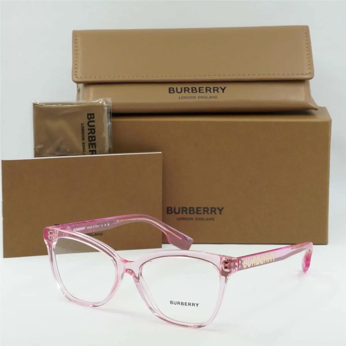 Burberry BE2364 4024 Pink 52mm Eyeglasses