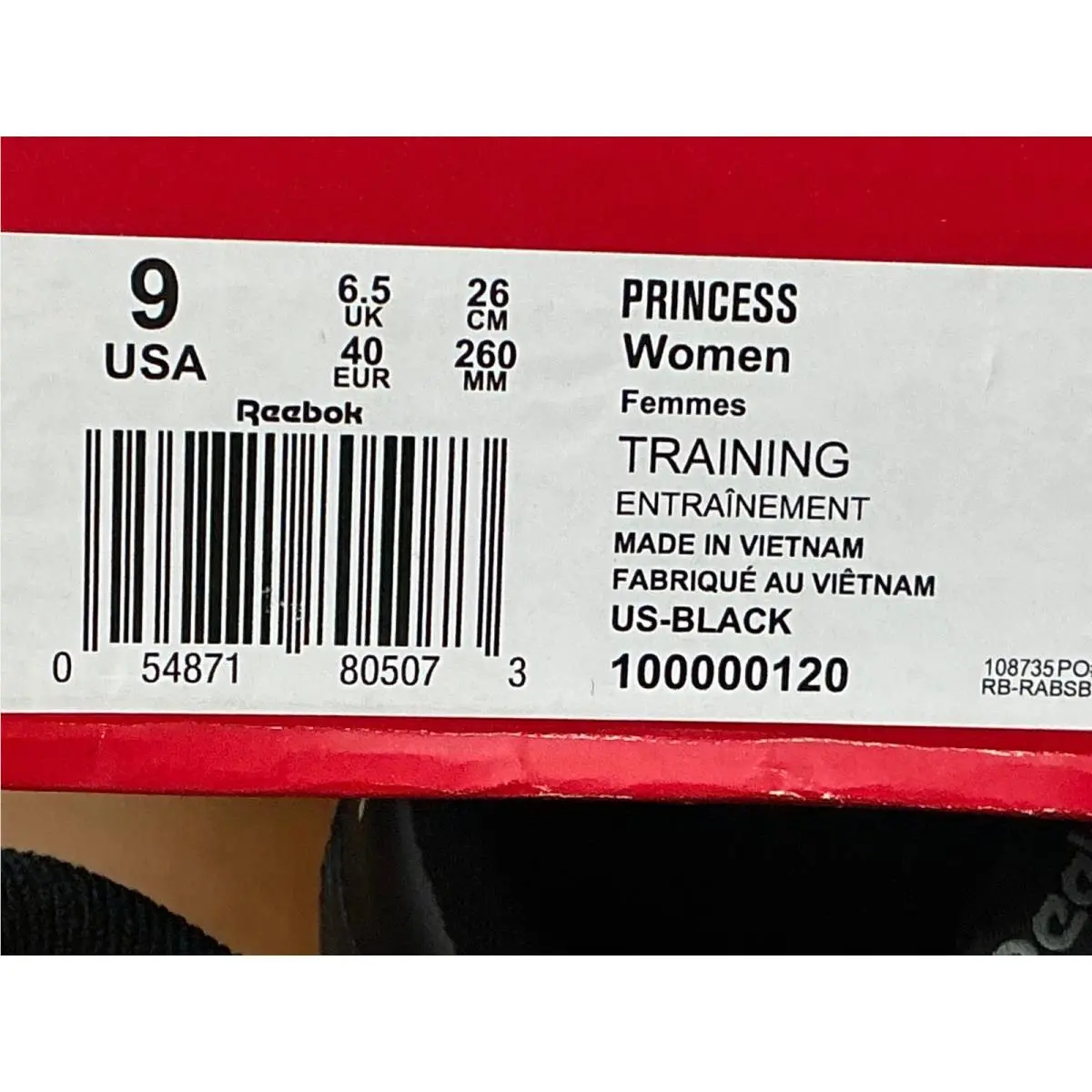Reebok shoes - Reebok Princess - Princess - Black 5