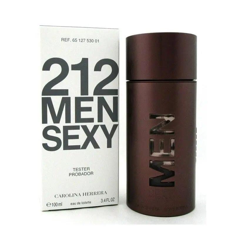 212 Men Sexy  3.4 oz 100 ml Eau De Toilette Spray Same AS Photo by Carolina Herrera