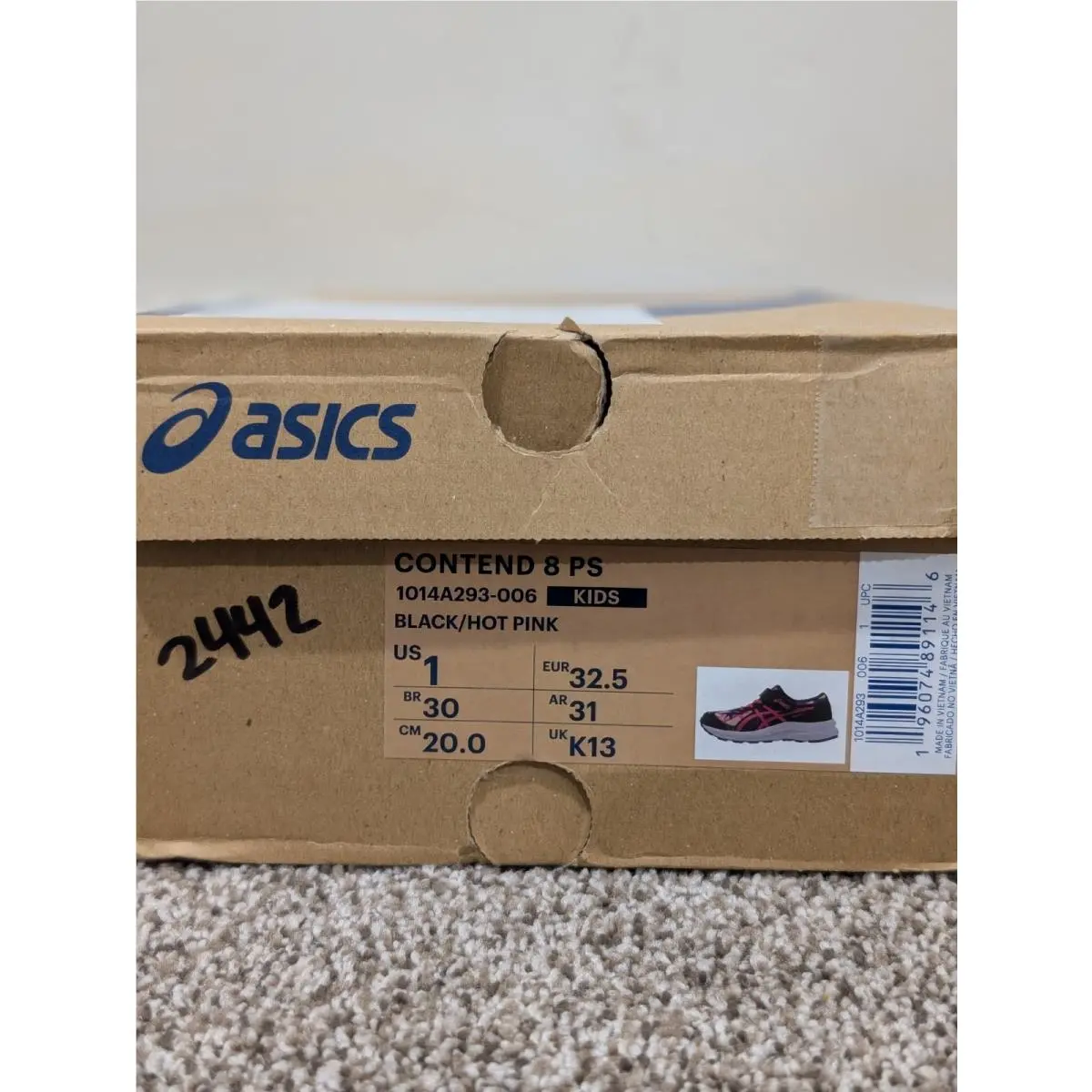 Asics shoes - Asics	Contend 8 PS - Multicolor 6