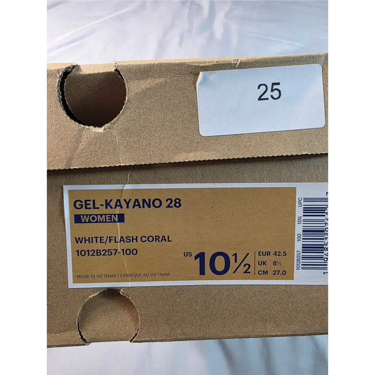 Asics shoes - ASICS GEL-Kayano 28 - White 0