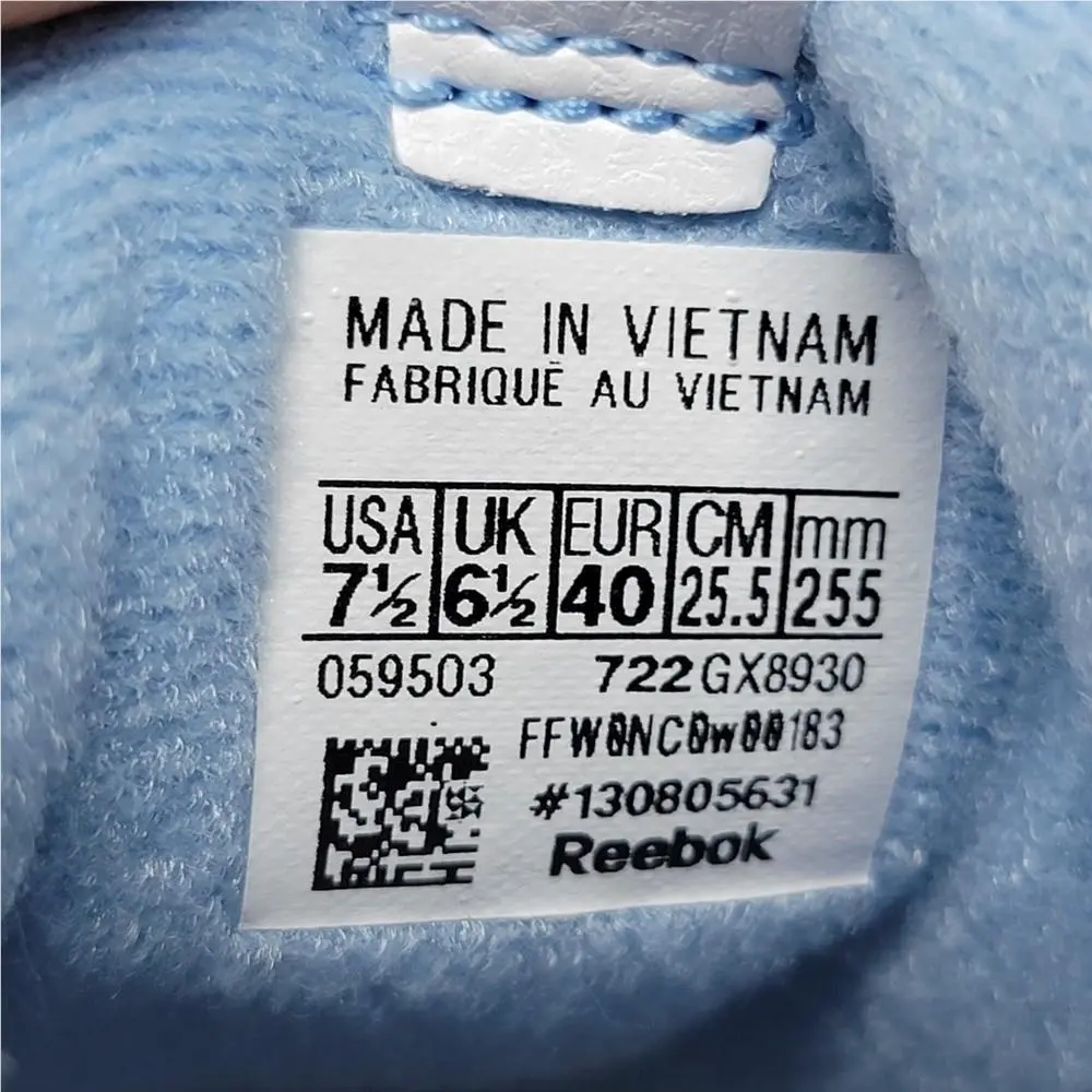 Reebok shoes - Blue 2