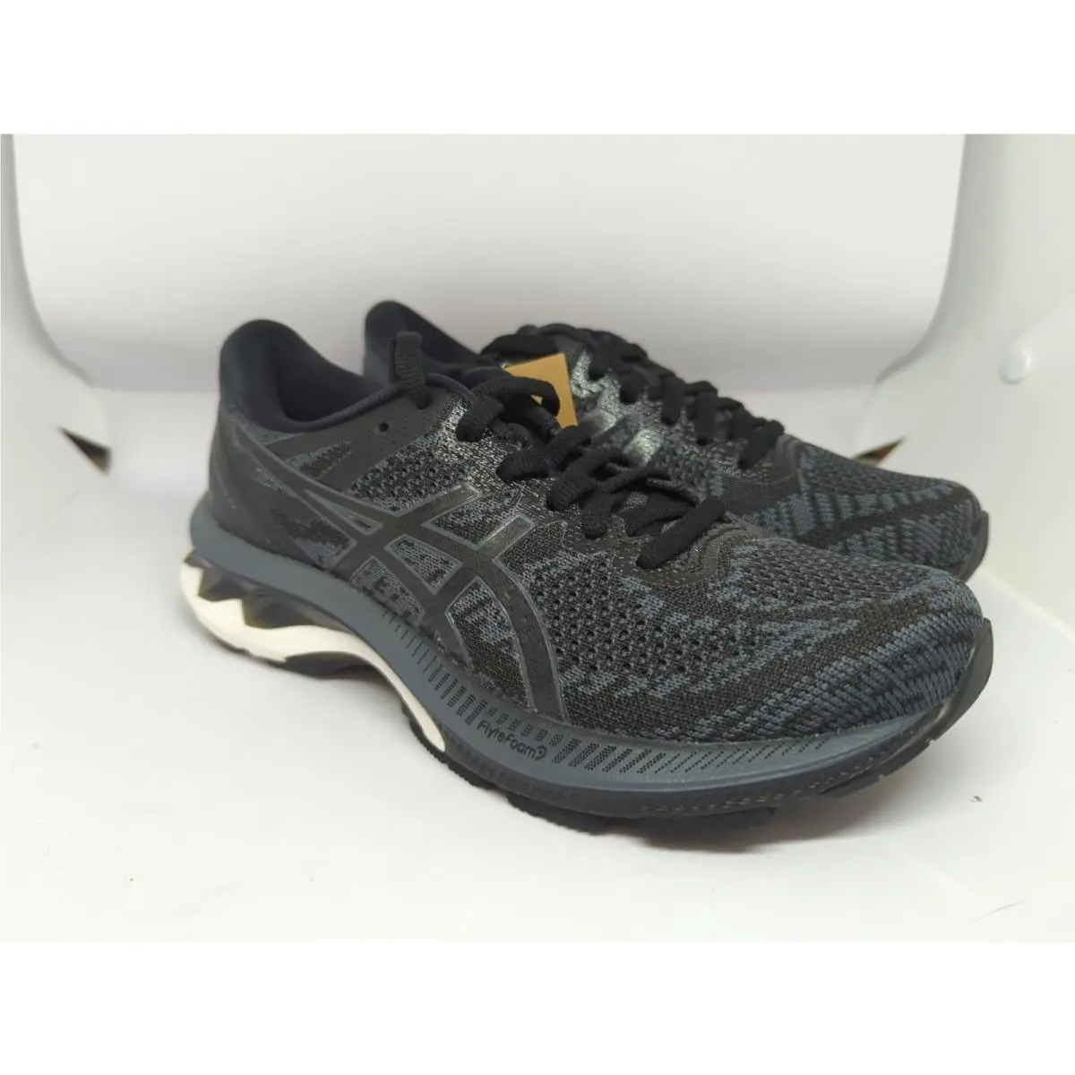 Asics Gel Kayano 27 Womens MK Black Carrier Grey Sz 6.5 1012A715-001