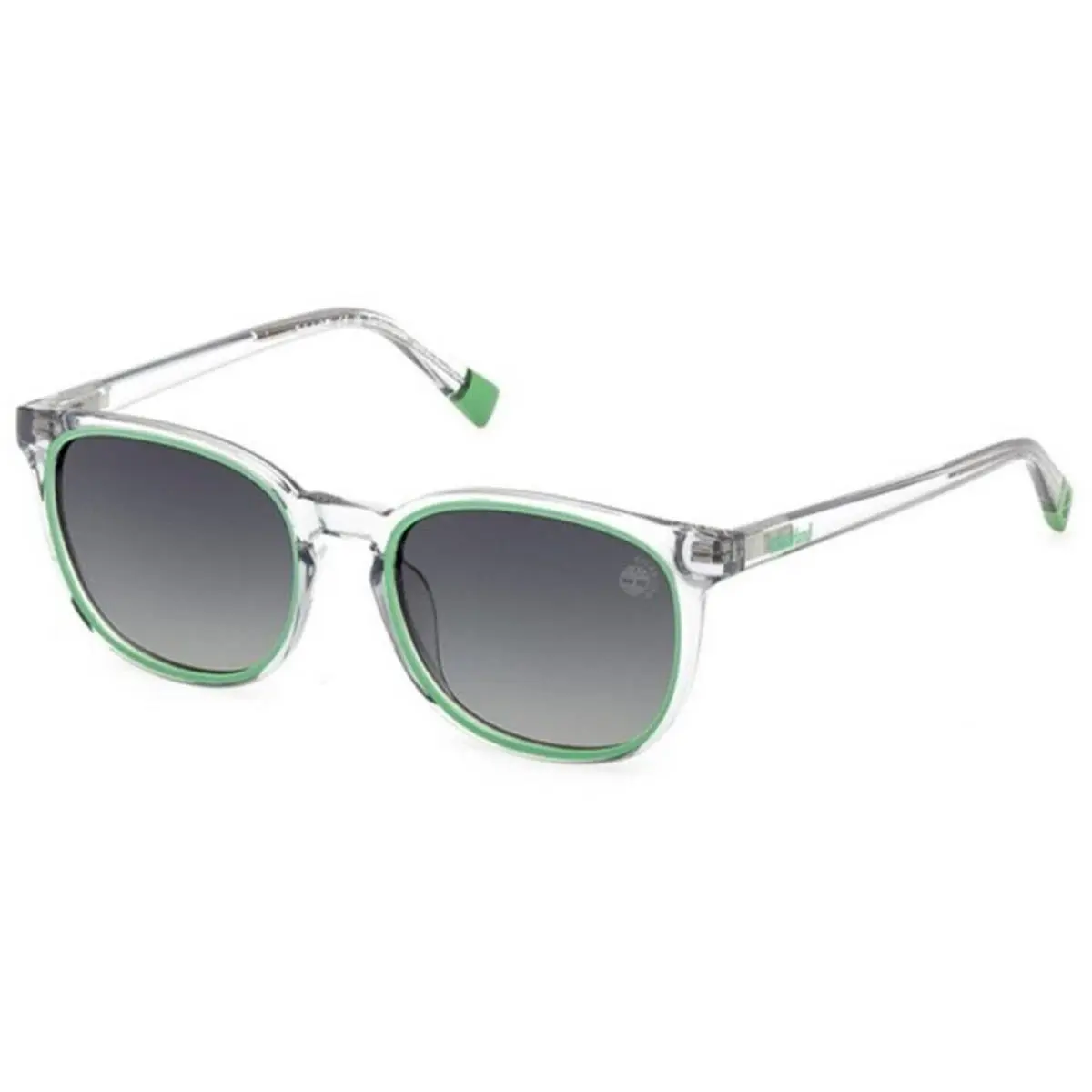 Timberland Kid`s Sunglasses Grey/other Acetate Square Full Rim TB00046 5020D