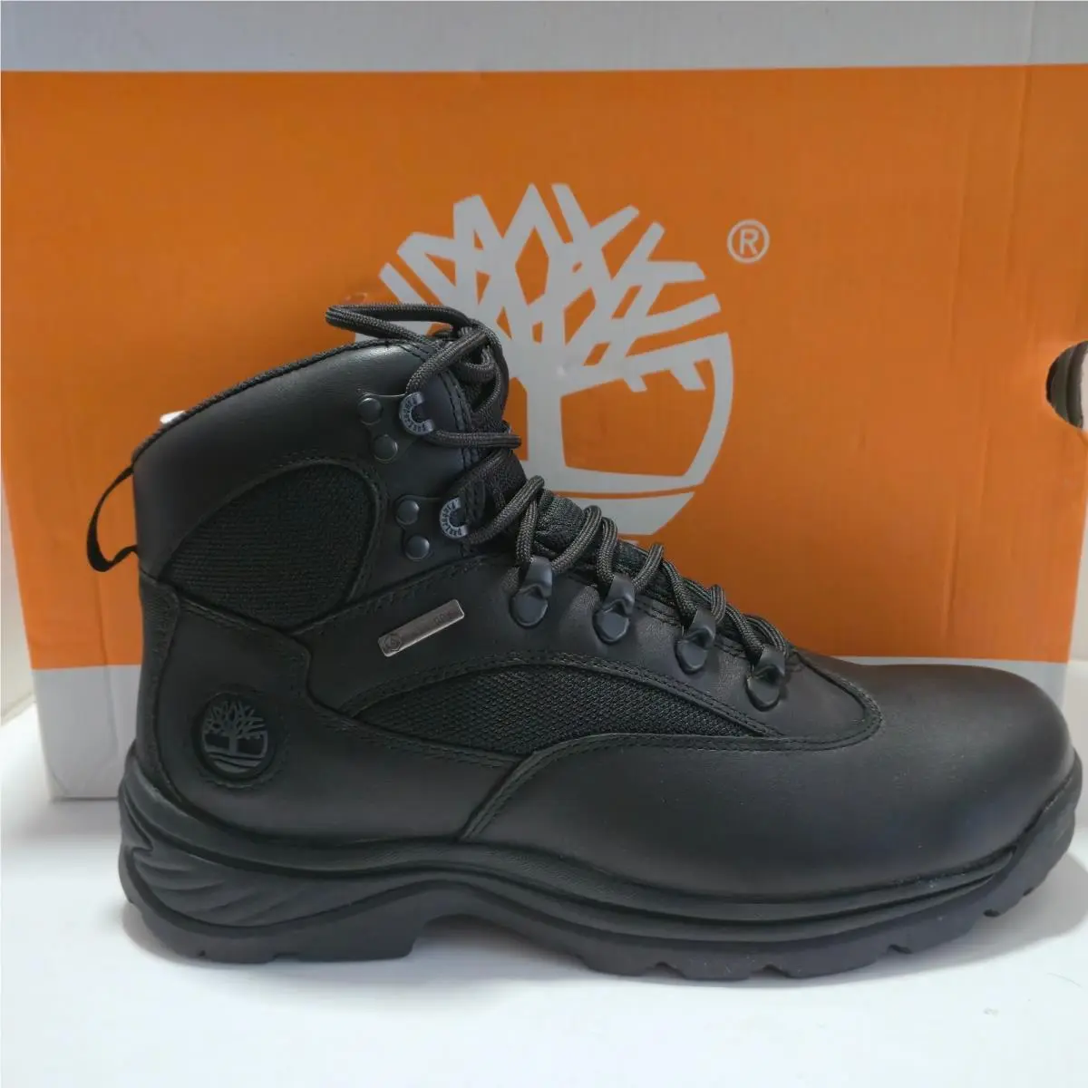 Timberland Men`s Chocorua Mid LC Waterproof HK Hiking Boots Shoes Black Size 8.5
