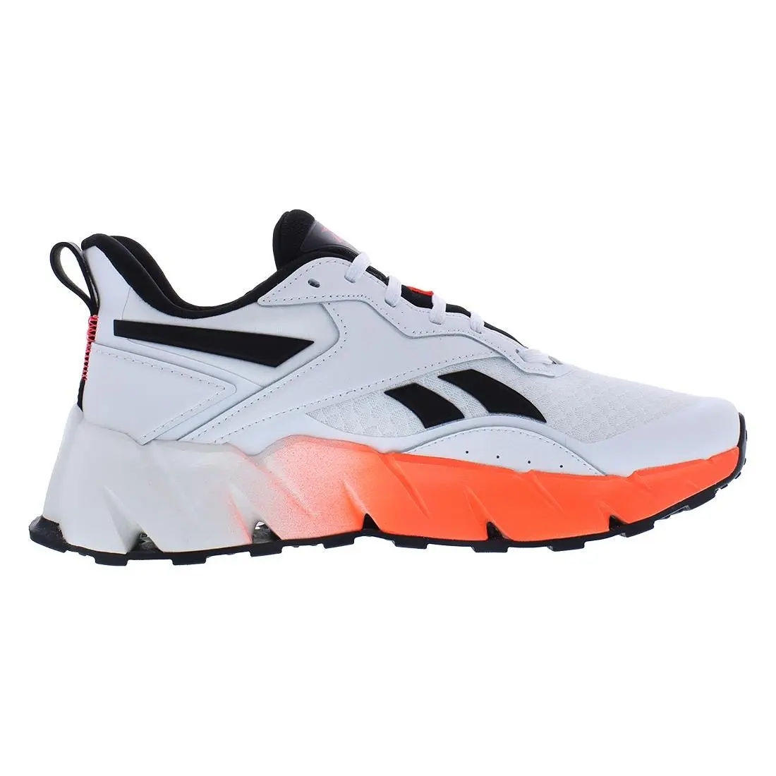 Reebok shoes - White/Black/Orange, Main: White (UPC: 198179564413) 1