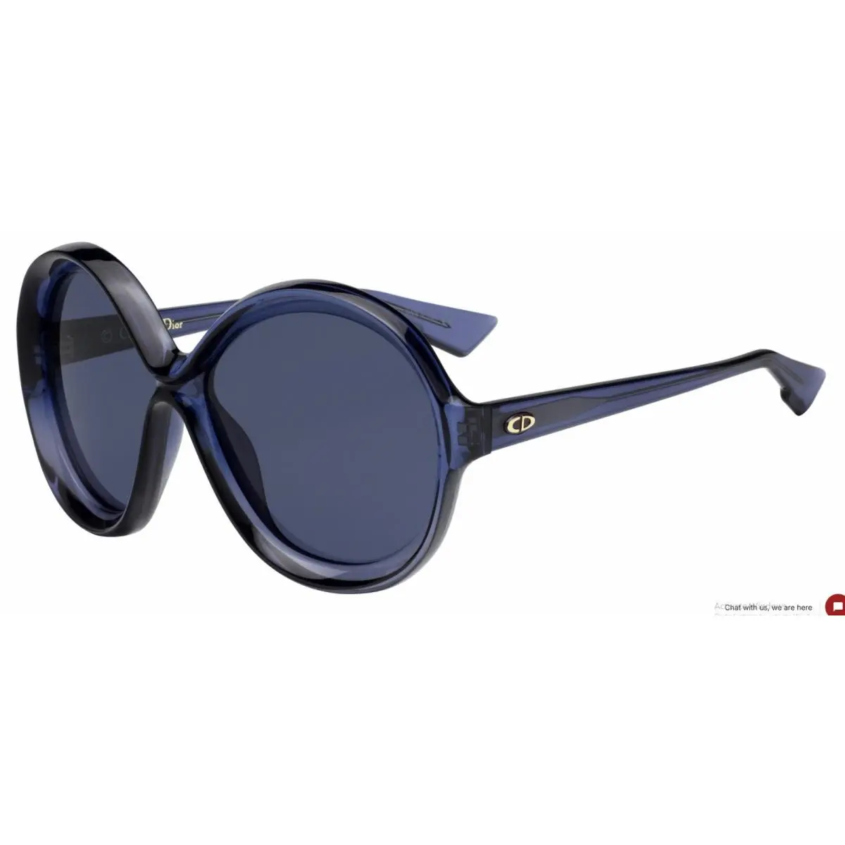 Christian Dior Women`s Sunglasses Bianca Pjpku Indigo Blue