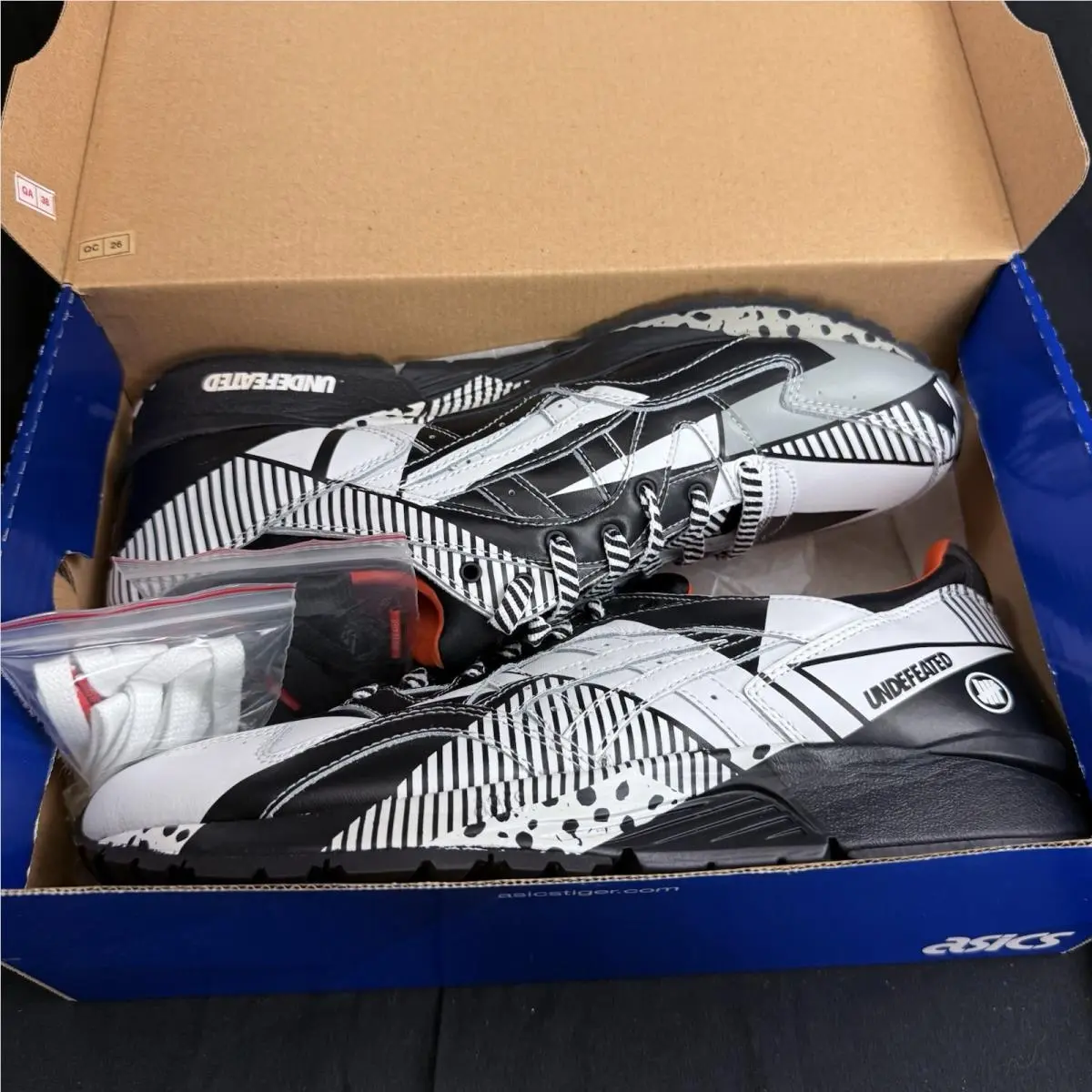 Asics shoes - Undefeated x ASICS Gel Lyte 5 - H62JK-9001 - Black 8