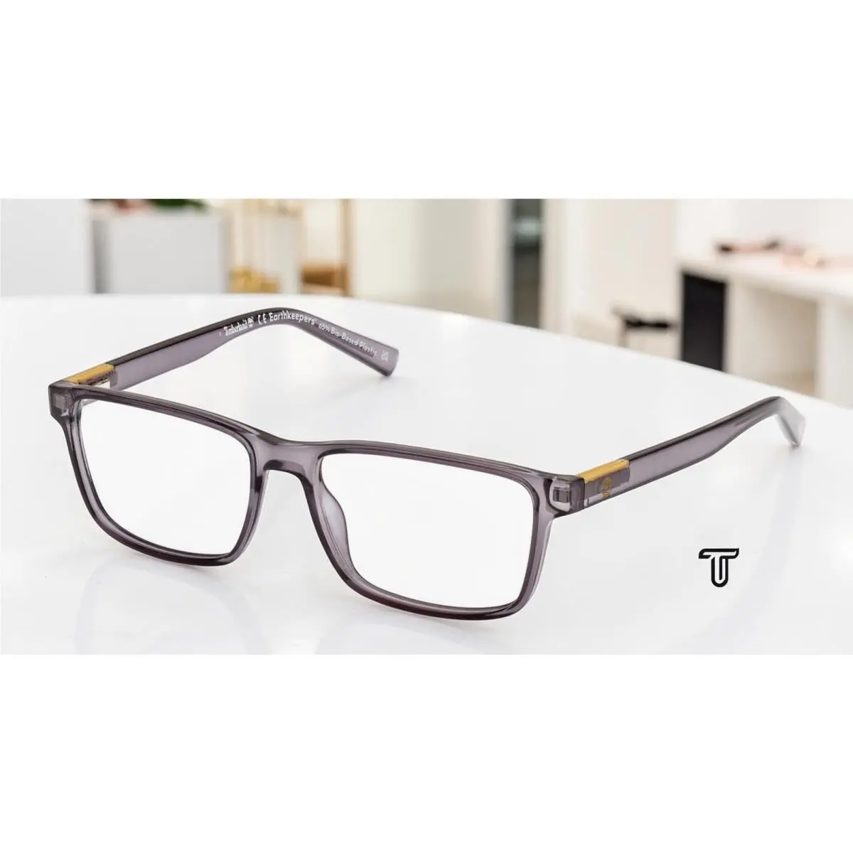 Timberland TB1797 020 Injected Grey Other 55 mm Men`s Eyeglasses
