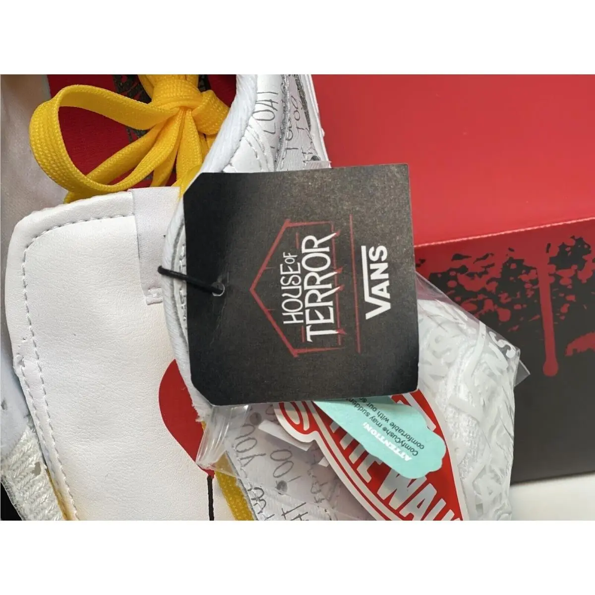 Vans shoes - Vans X House Of Terror Lowland CC - White 4