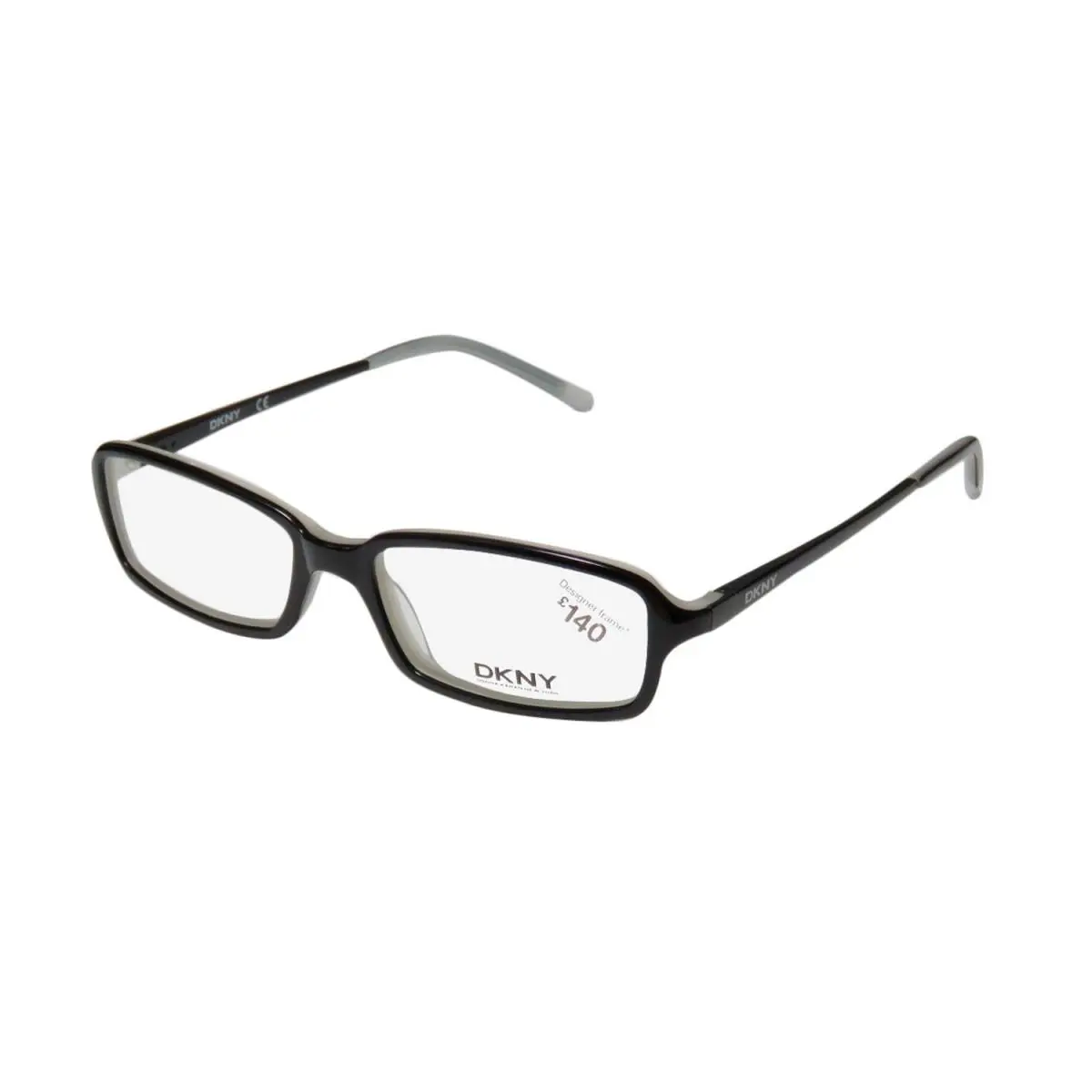 Dkny 4553 Eyeglass Frame Metal Plastic 53-16-140 3268 Black Unisex