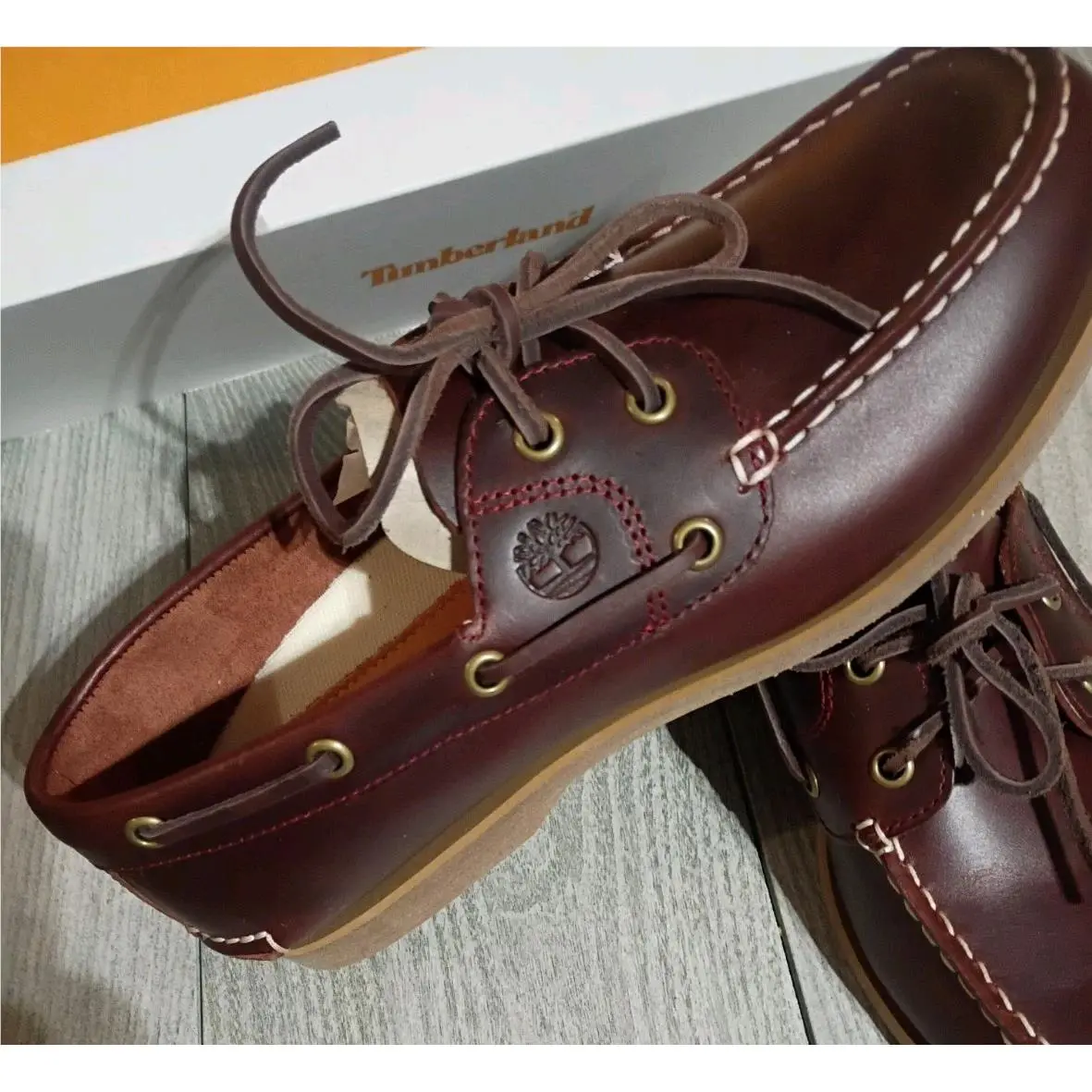 Timberland shoes - Timberland Premium Cedar Bay - Premium Cedar Bay - burgandy 0