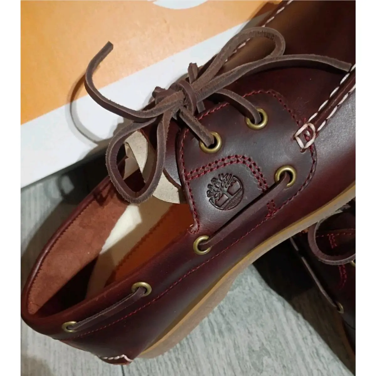 Timberland shoes - Timberland Premium Cedar Bay - Premium Cedar Bay - burgandy 2