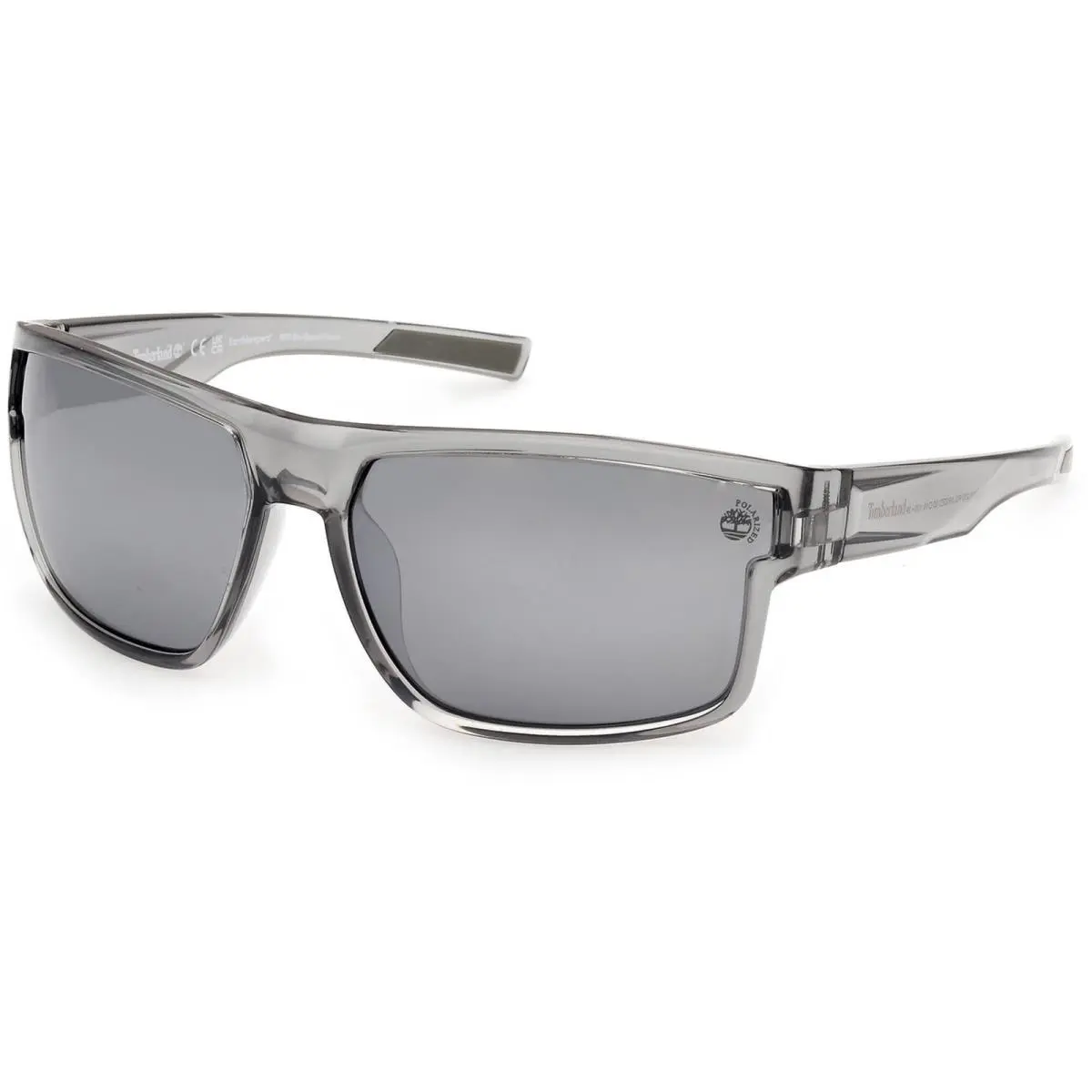Timberland Men`s Sunglasses Grey/other Rectangular Full Rim Frame TB00016 6520D