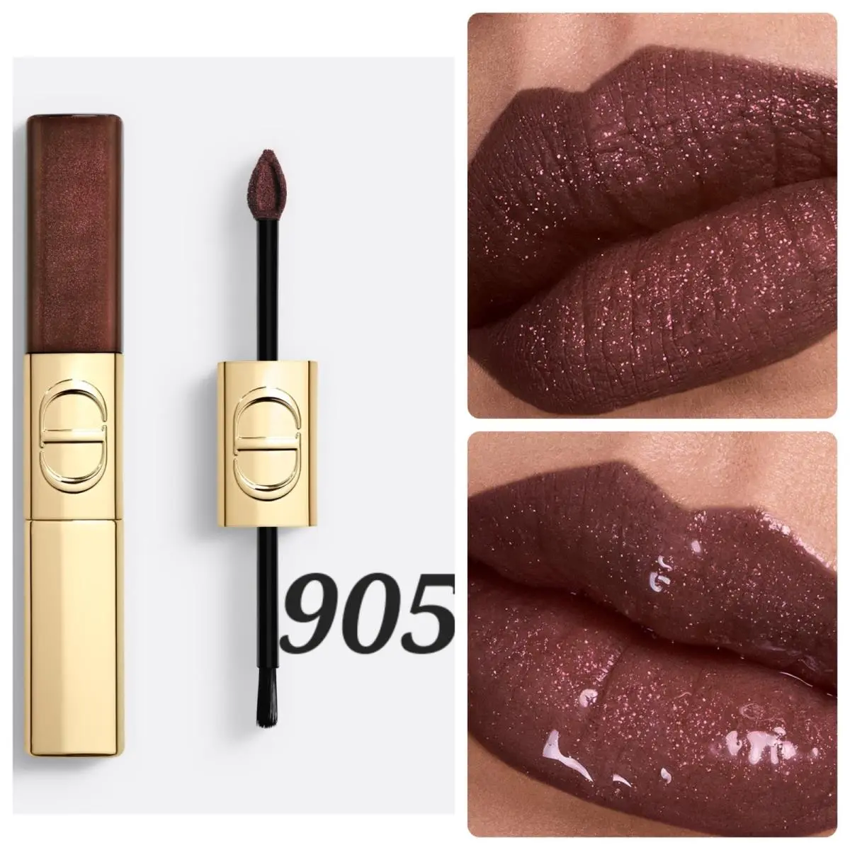 Dior Rouge Dior Sequin Liquid Duo 905 Magic Holiday 2025 Limited Edition