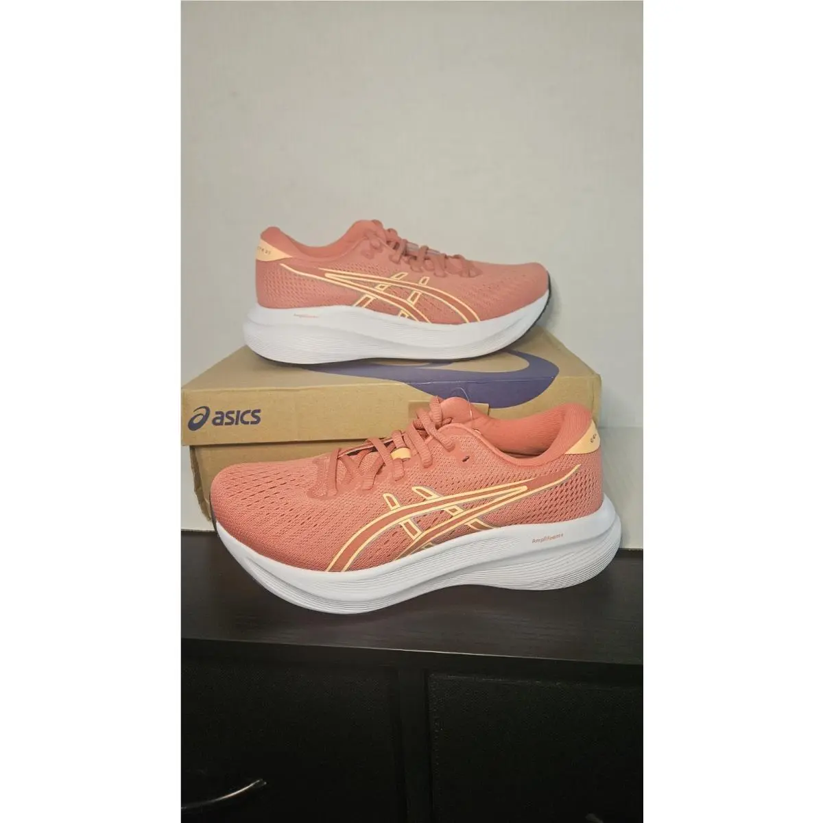 Asics Gel Excite 11 Dark Pink Clay Women’s Size 7 Amplifoam+ Midsole Shoes