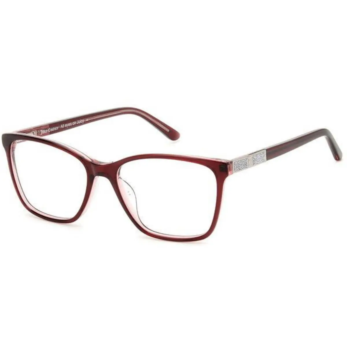 Juicy Couture JU 250 Burgundy Pink 0T5 Size 53 Eyeglasses