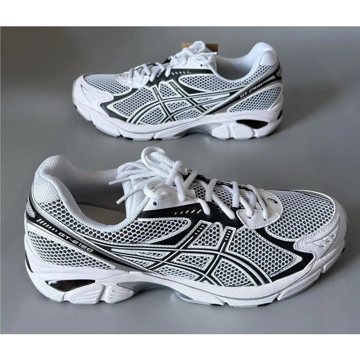 Asics GT-2160 Athletic Sneaker — w/ Box — Men’s 11.5 — White/graphite Grey