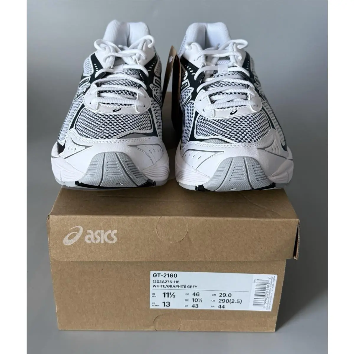 Asics shoes - ASICS GT-2160 - White/Graphite Grey (UPC: 0199023011930) 0