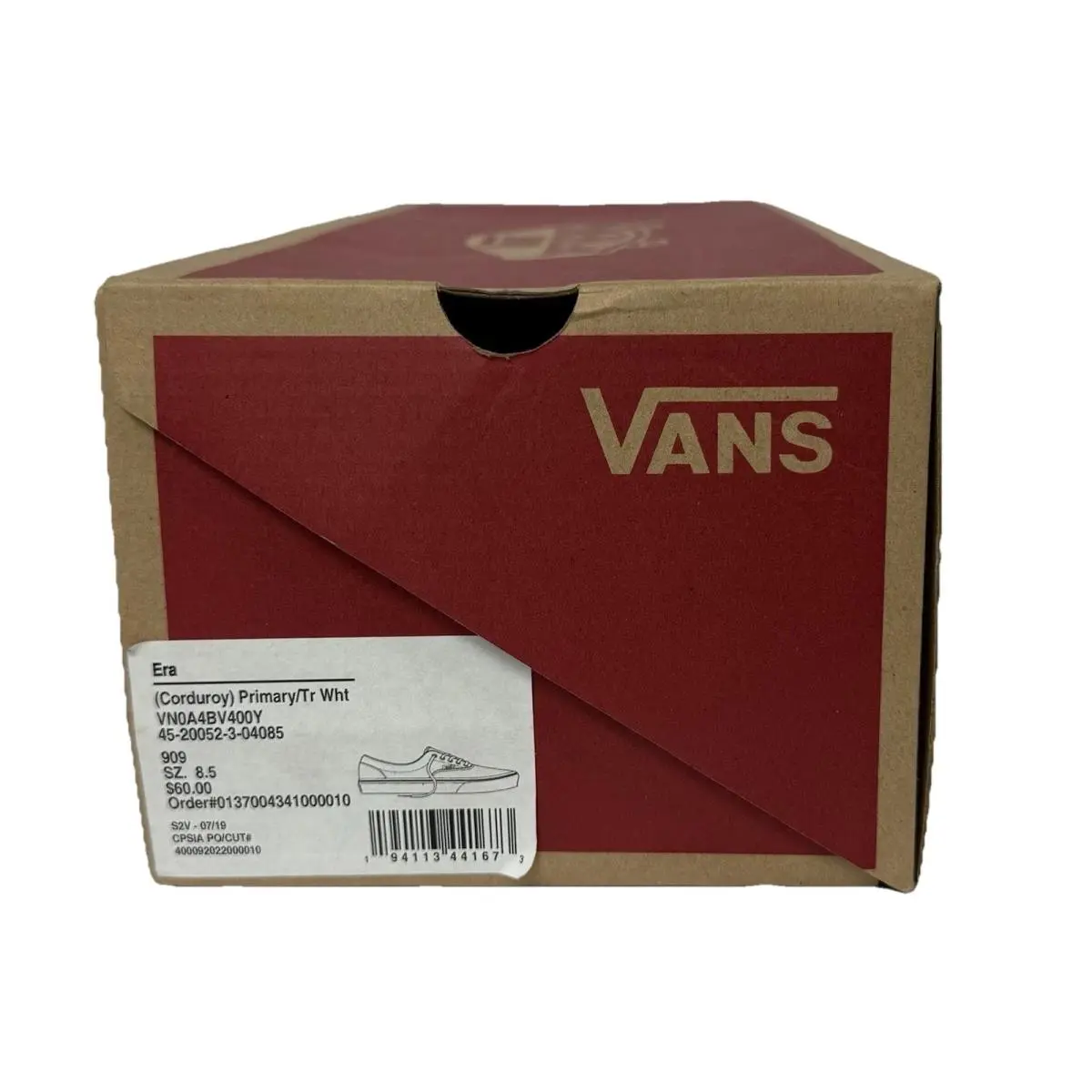 Vans shoes - VANS Era - Era - VN0A4BV400Y - Multicolor (UPC: 0194113441673) 8