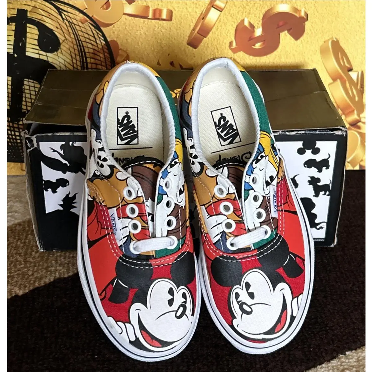 Disney x Vans Mickey Mouse Friends Era Limited Edition Kids/youth 12.0