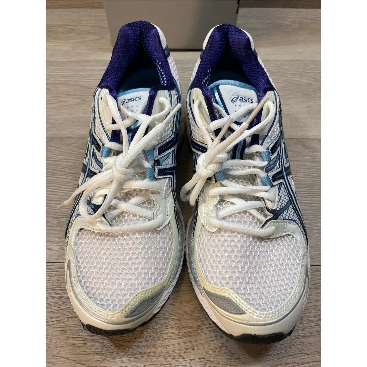 Asics shoes - ASICS GEL-Nimbus - T991N - White, Manufacturer: White, Titanium, Marigold 10