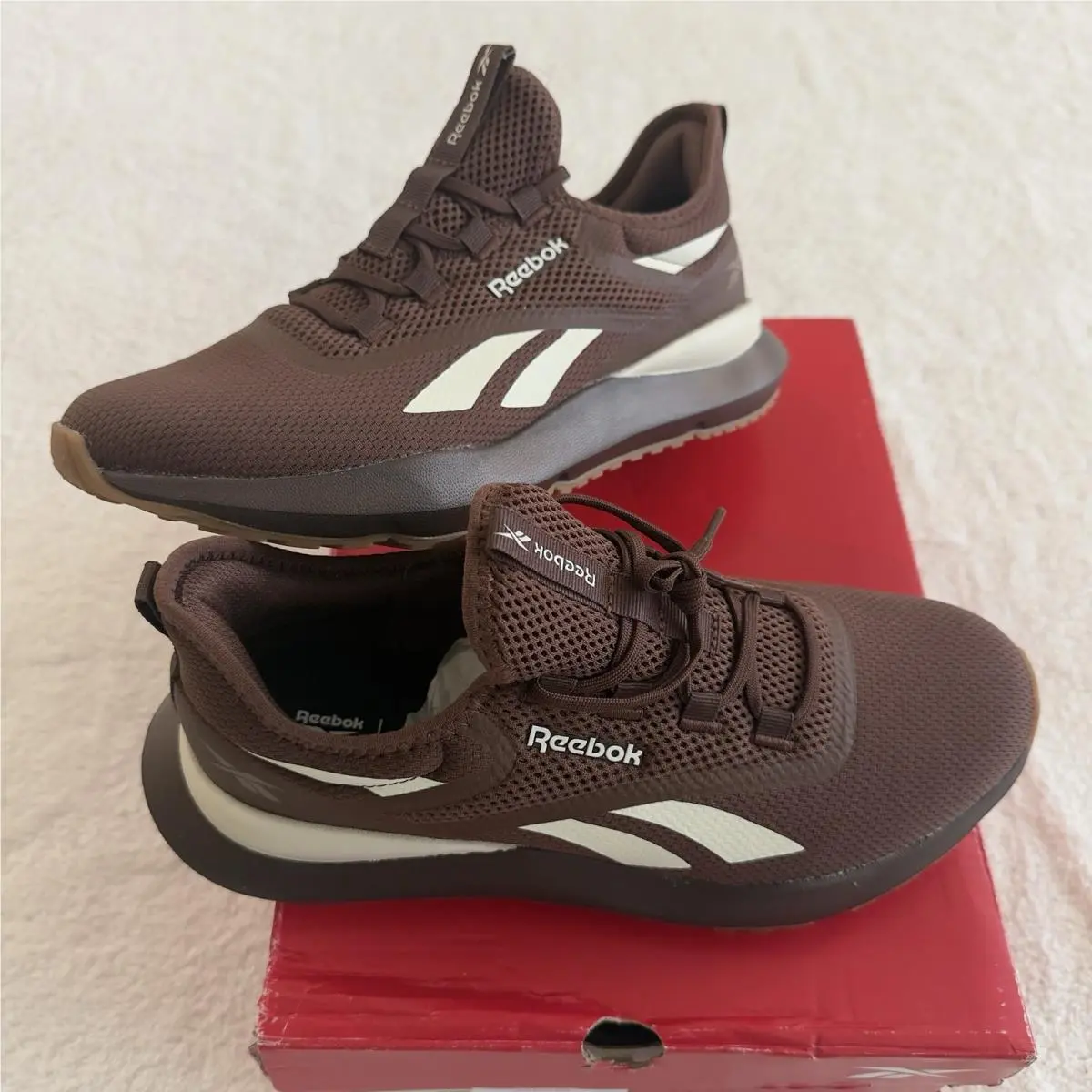 Reebok Cityride 2 Mens SZ 8 Brown Running Shoes Sheakers 100227380