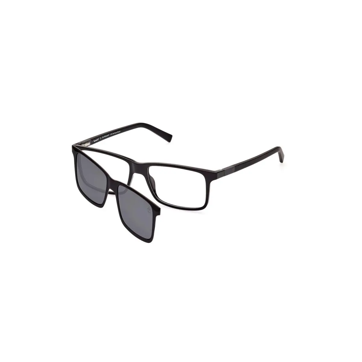 Timberland TB1765 001 Shiny Black Demo Lens 57 mm Men`s Eyeglasses