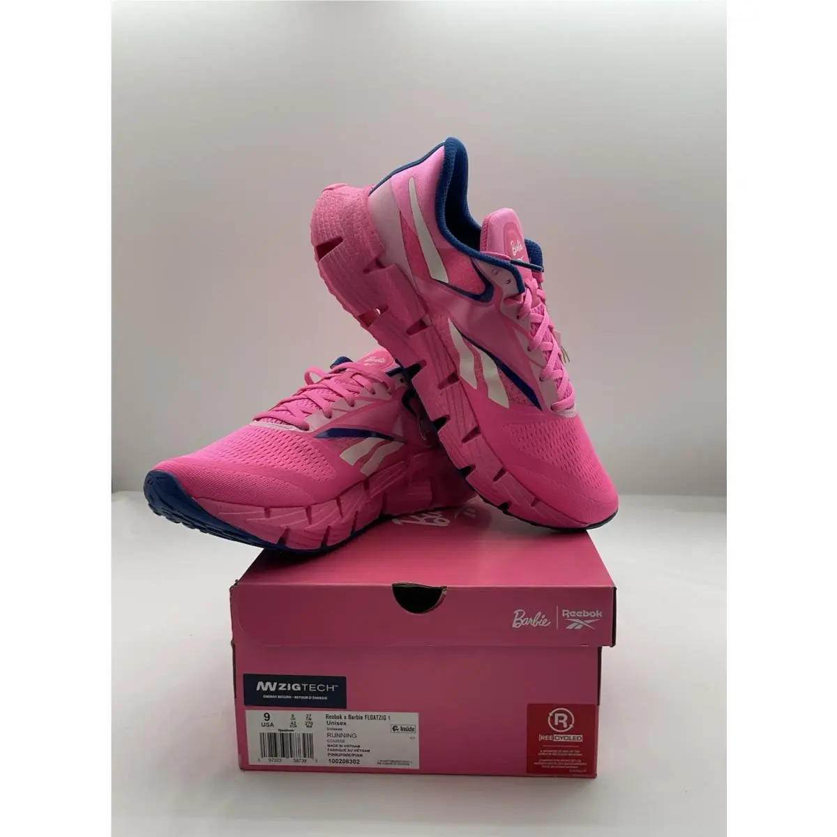 Reebok shoes - FloatZig 1 - FloatZig - 100208302 - Pink (UPC: 197323587391) 0