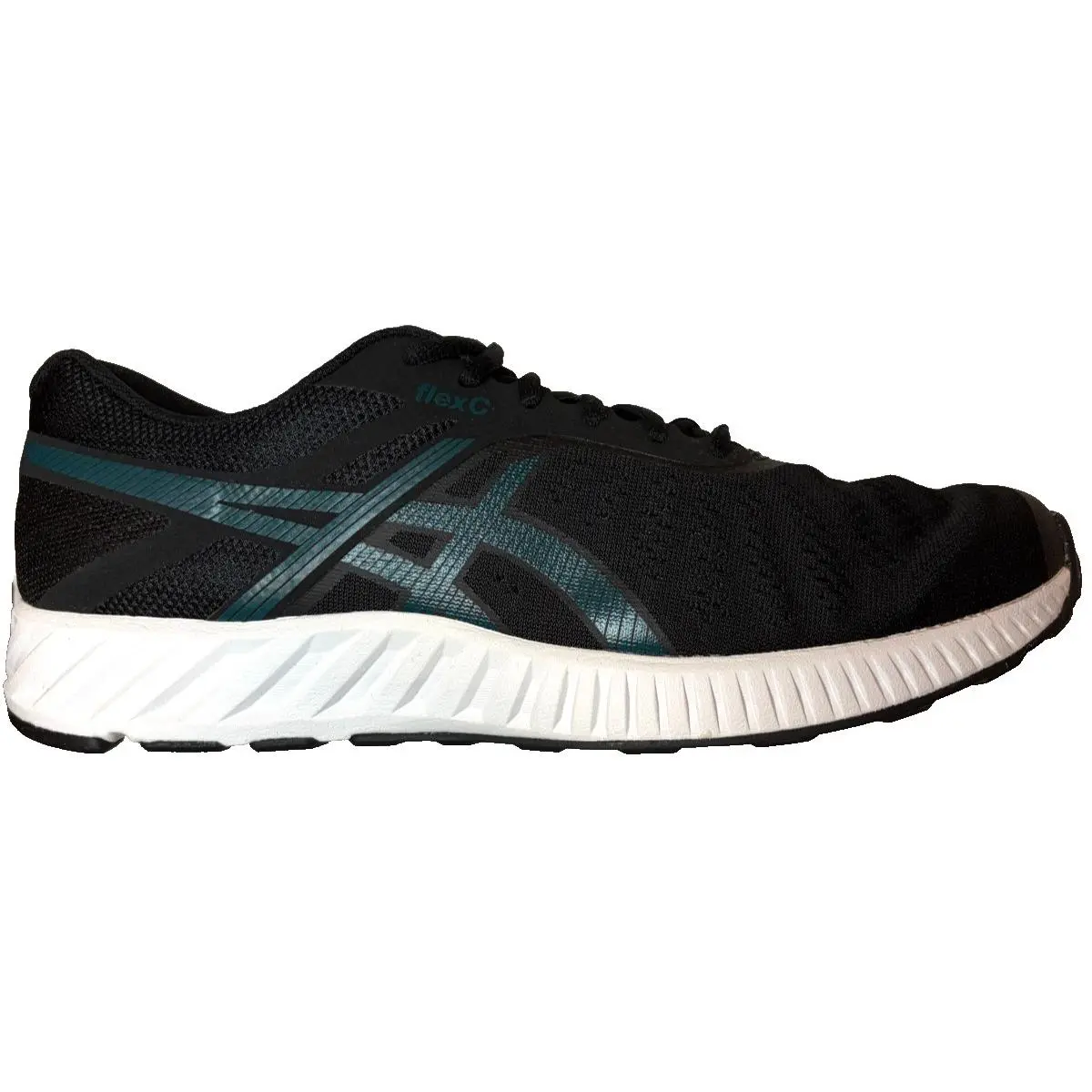 Asics Flexc 1201A275-004 Black Velvet Pine Men`s Size 11