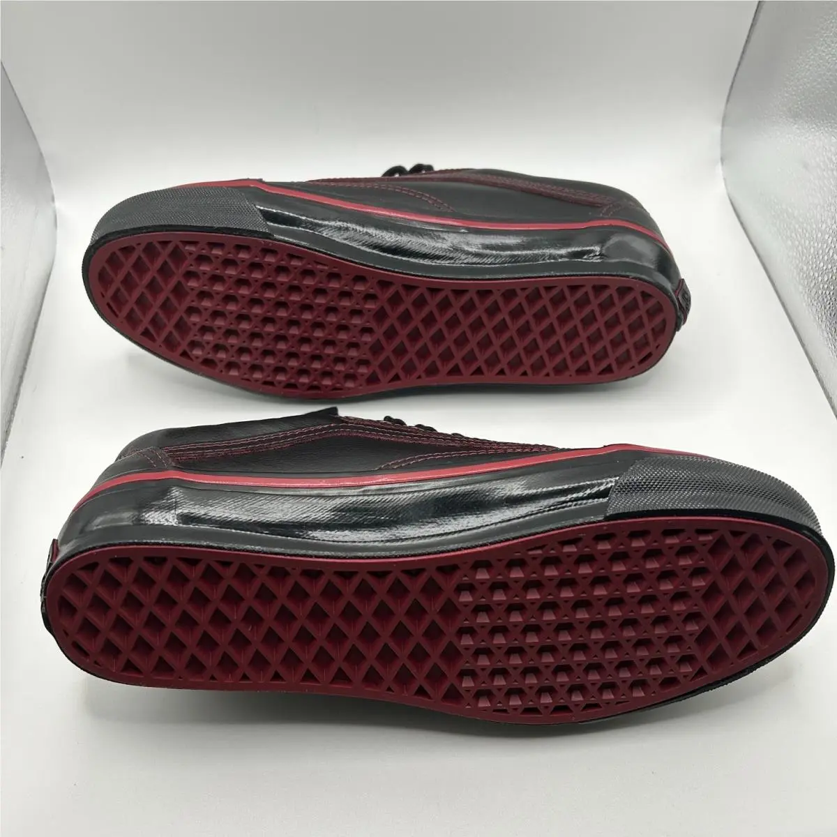 Vans shoes - VANS Old Skool - Old Skool - VN000EDAKRK - Dark Red / Black 8