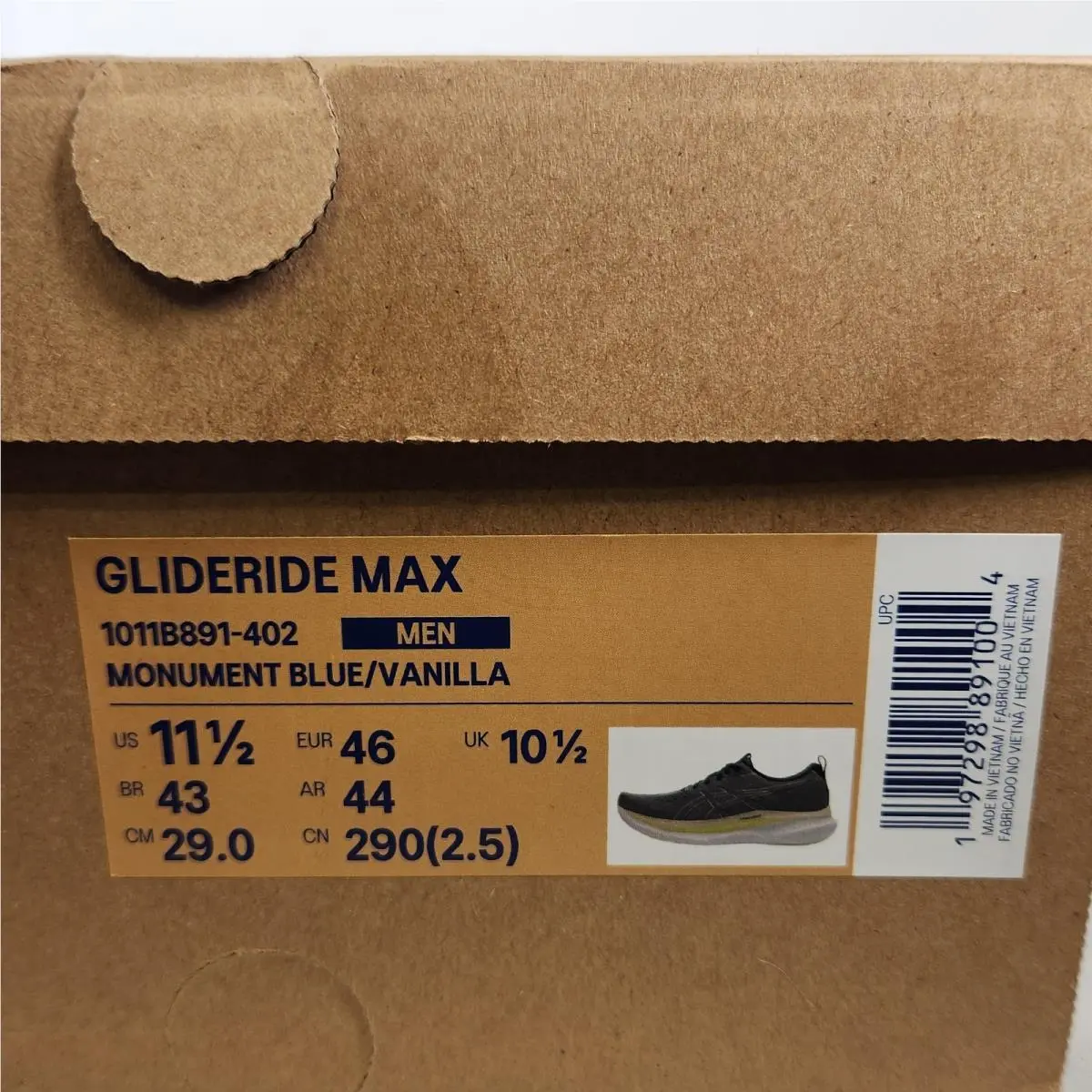 Asics shoes - ASICS GlideRide Max - GlideRide Max - Blue 5