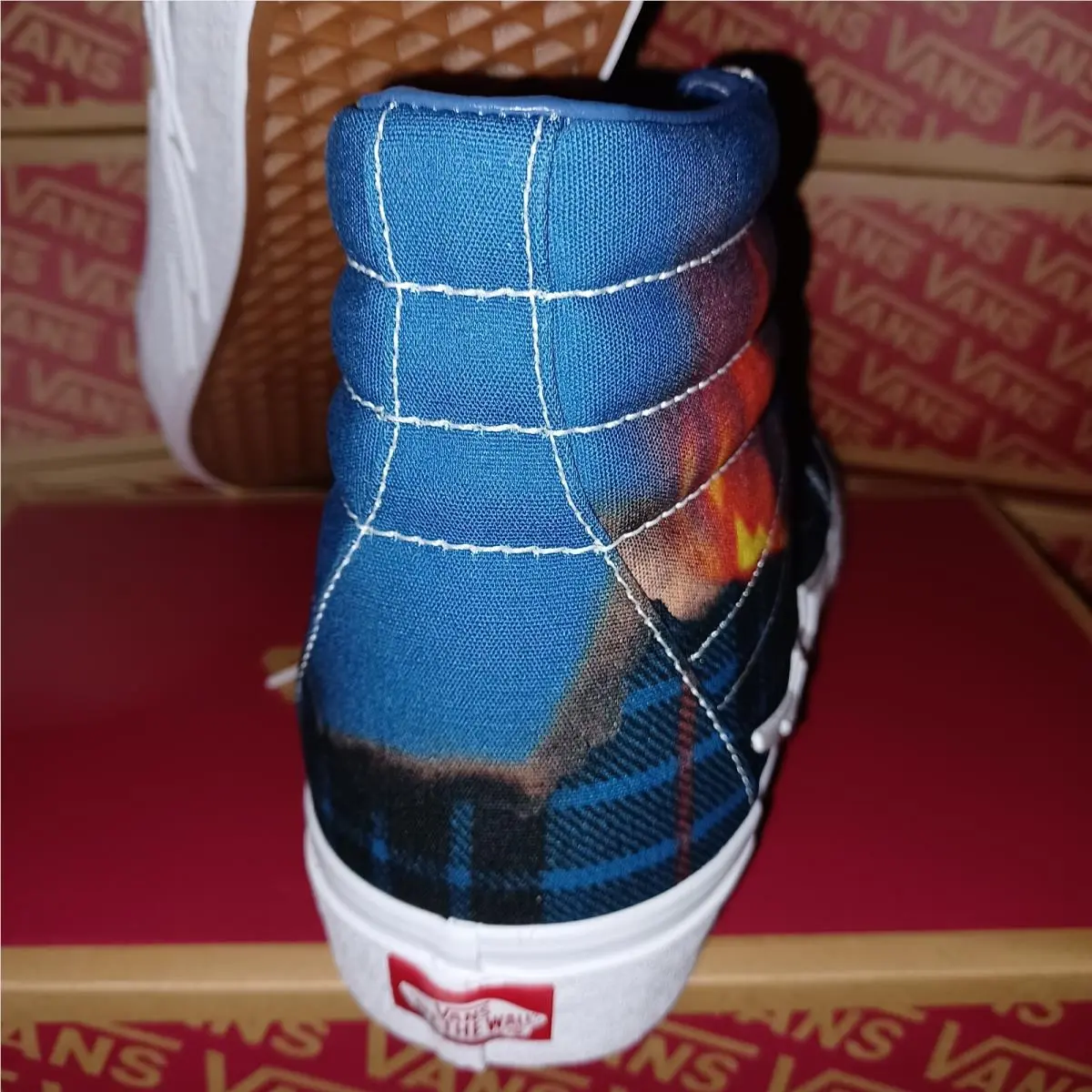 Vans shoes - VANS SK8-HI Bolt - Bolt - VN0A5JIV1P4 - Blue 8