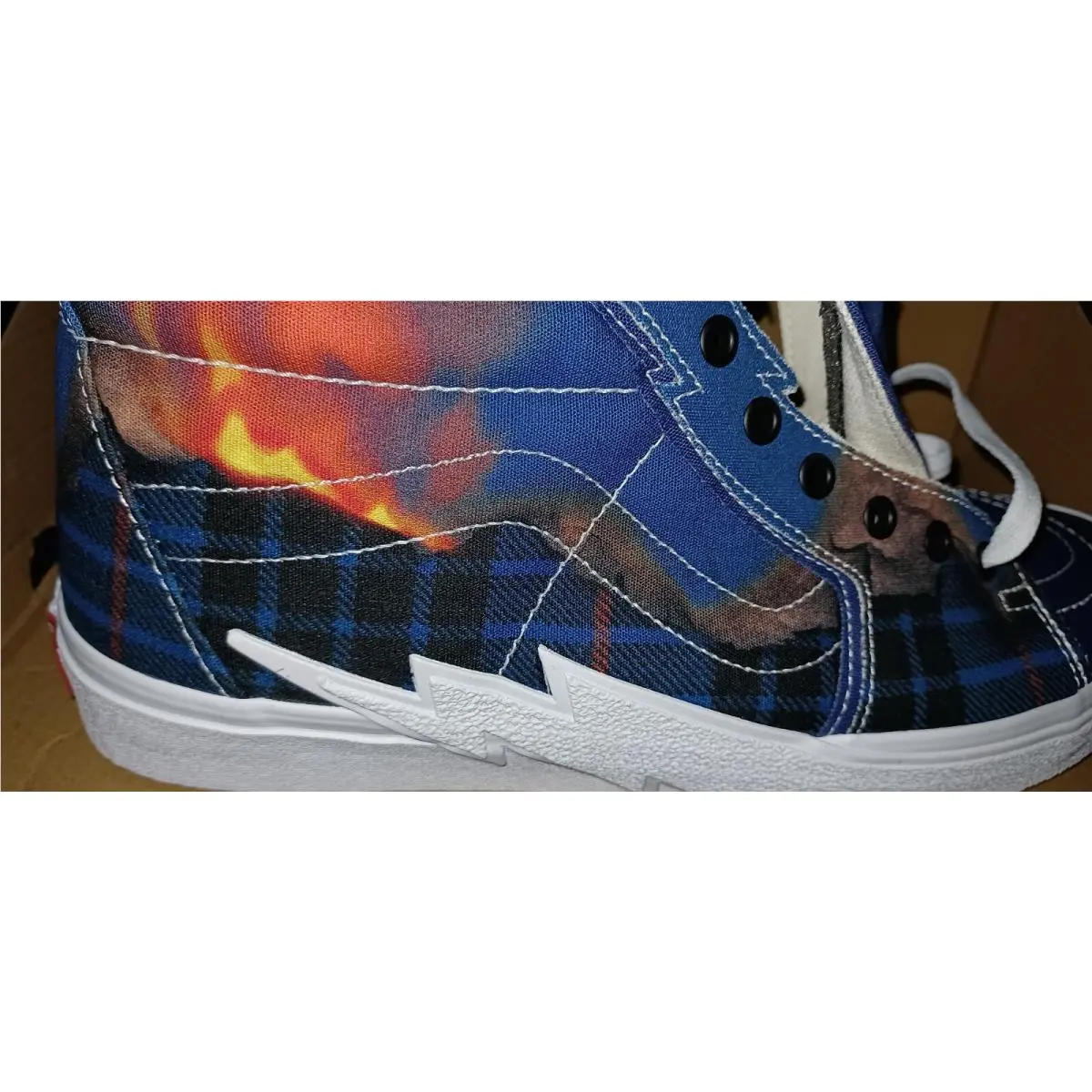 Vans shoes - VANS SK8-HI Bolt - Bolt - VN0A5JIV1P4 - Blue 0